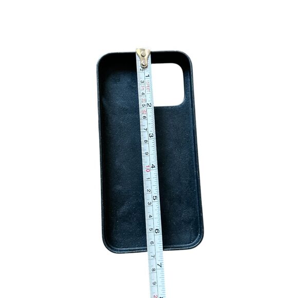 NWOT Apple iPhone 14 Pro Max Leather Case with MagSafe - Midnight - Picture 6 of 8